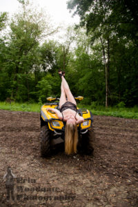 boudoir photography 4 wheeler