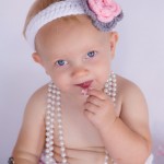 baby girl cake smash photography london ontario