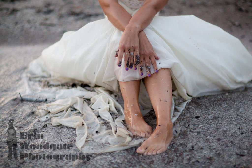 Trash the dress photography London Ontario