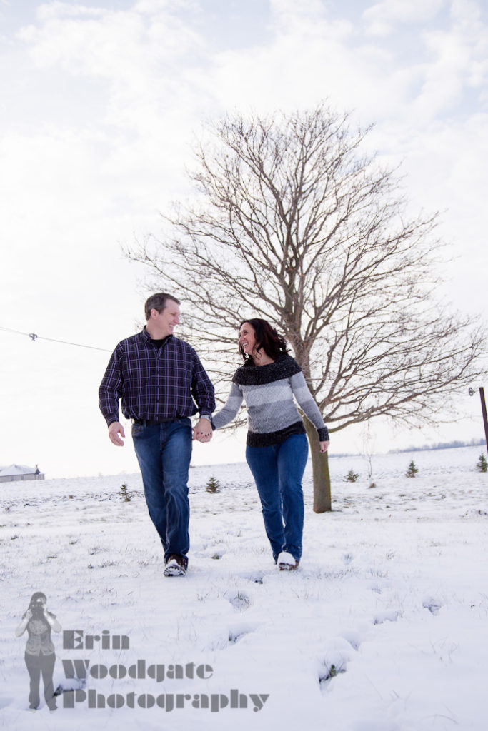 engagement photography arva ontario