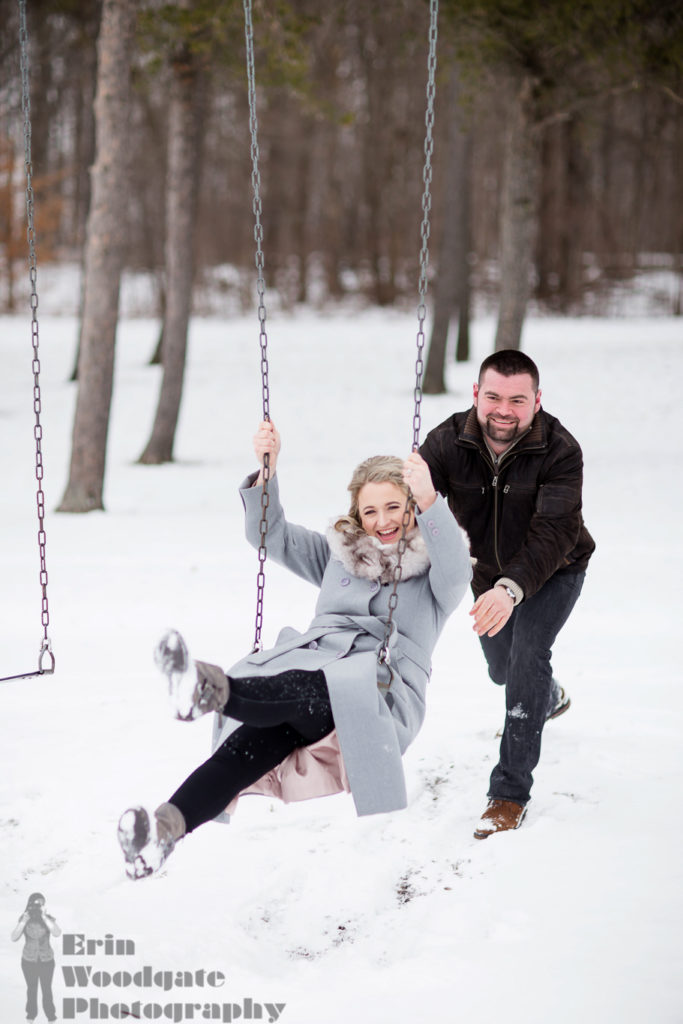 fun engagement photography London ontario