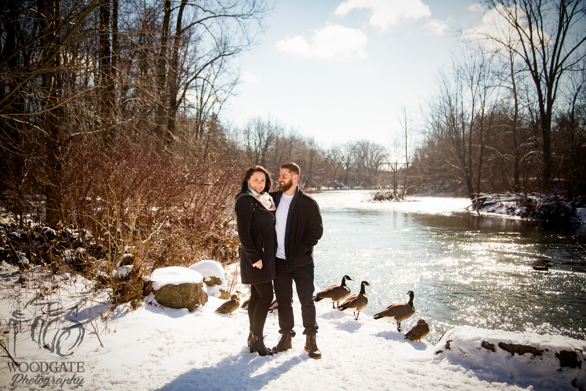 Winter Engagement Session London Ontario