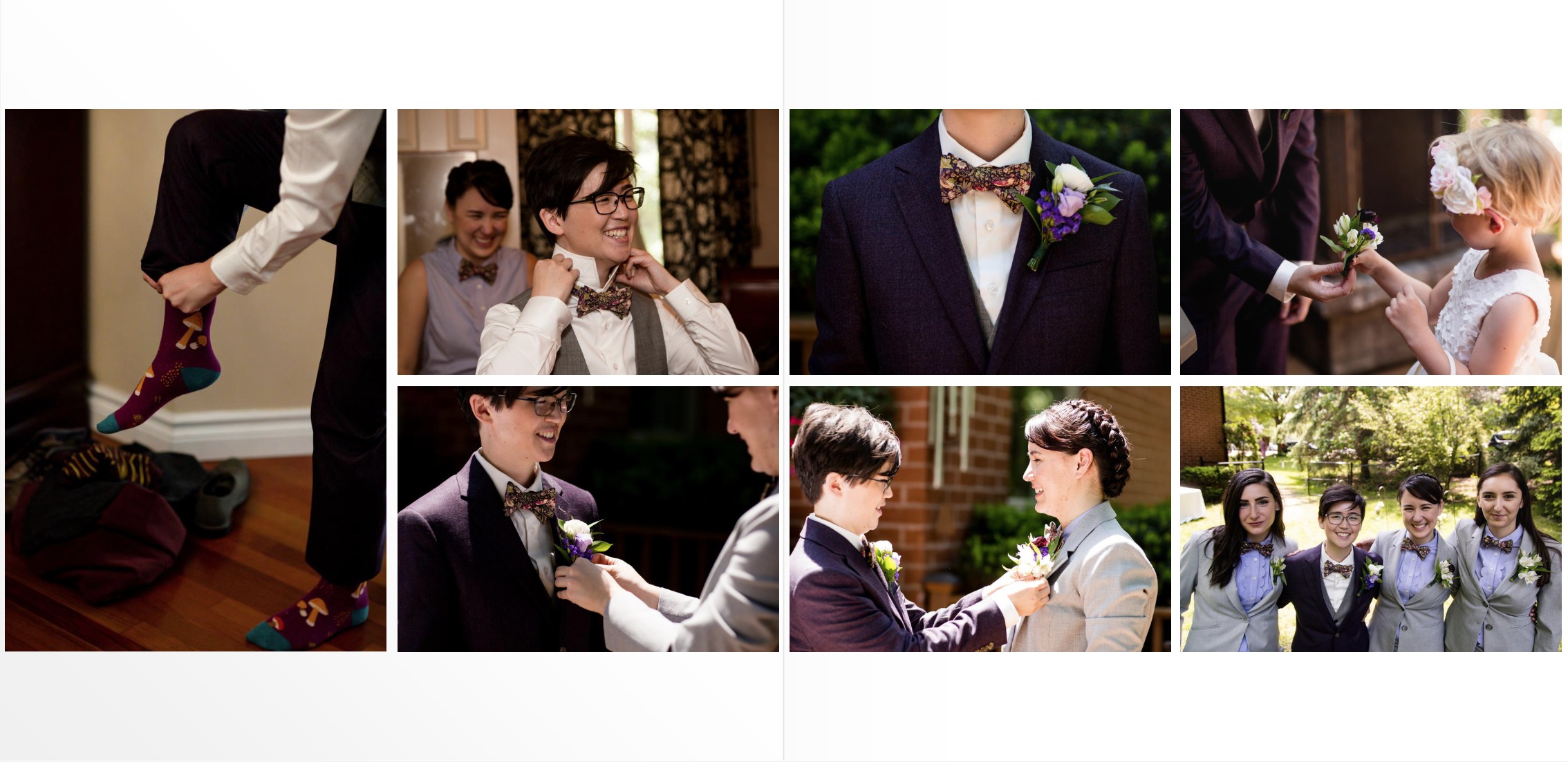 Lesbian Wedding Photography Ontario