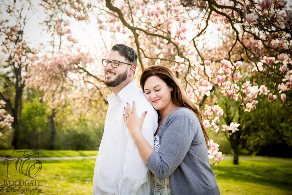 Magnolia Tree Engagement Photography London Ontario, spring engagement photography london ontario, engagement photos, spring engagement, magnolia tree photos london ontario, engagement session london ontario, engagement photos london ontario, family photography london ontario