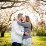 Magnolia Tree Engagement Photography London Ontario