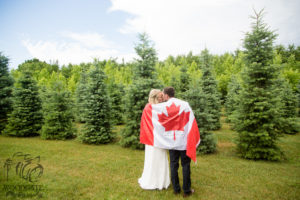 Canada Day Wedding Photography