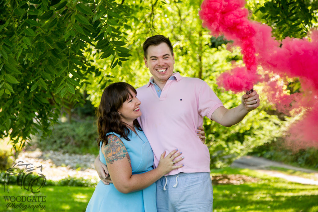 Gender reveal photography london ontario