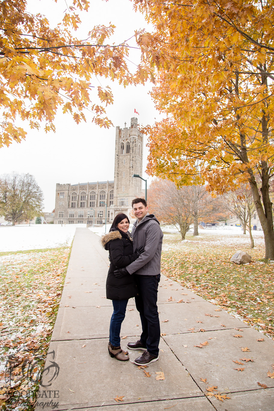 UWO engagement photography session