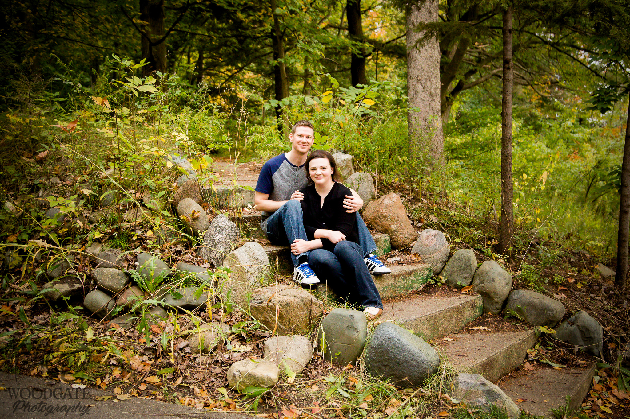 engagement photos wonderland gardens, London Ontario