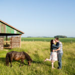 Farm engagement photography Ontario