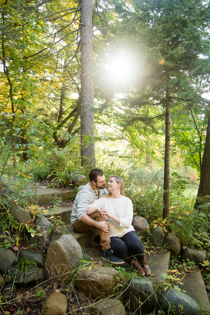 London Ontario fall engagement photography