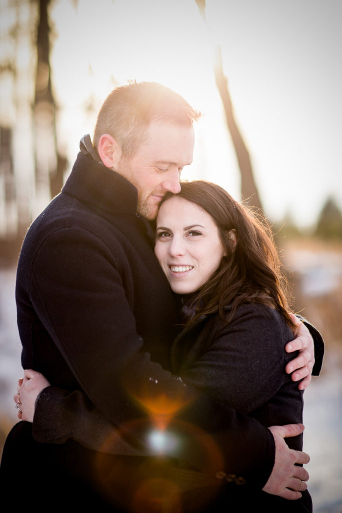 London Ontario Winter Engagement Photographer