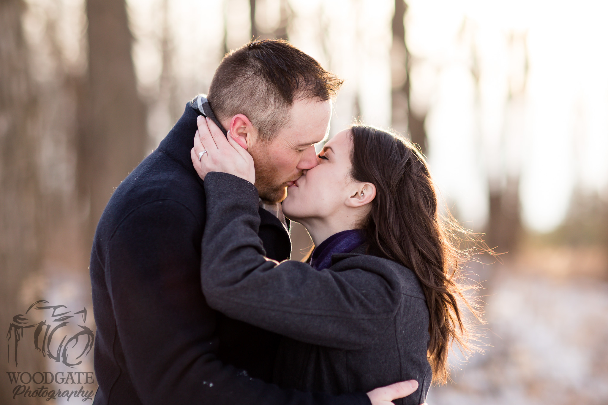 London Ontario Winter Engagement Photographer