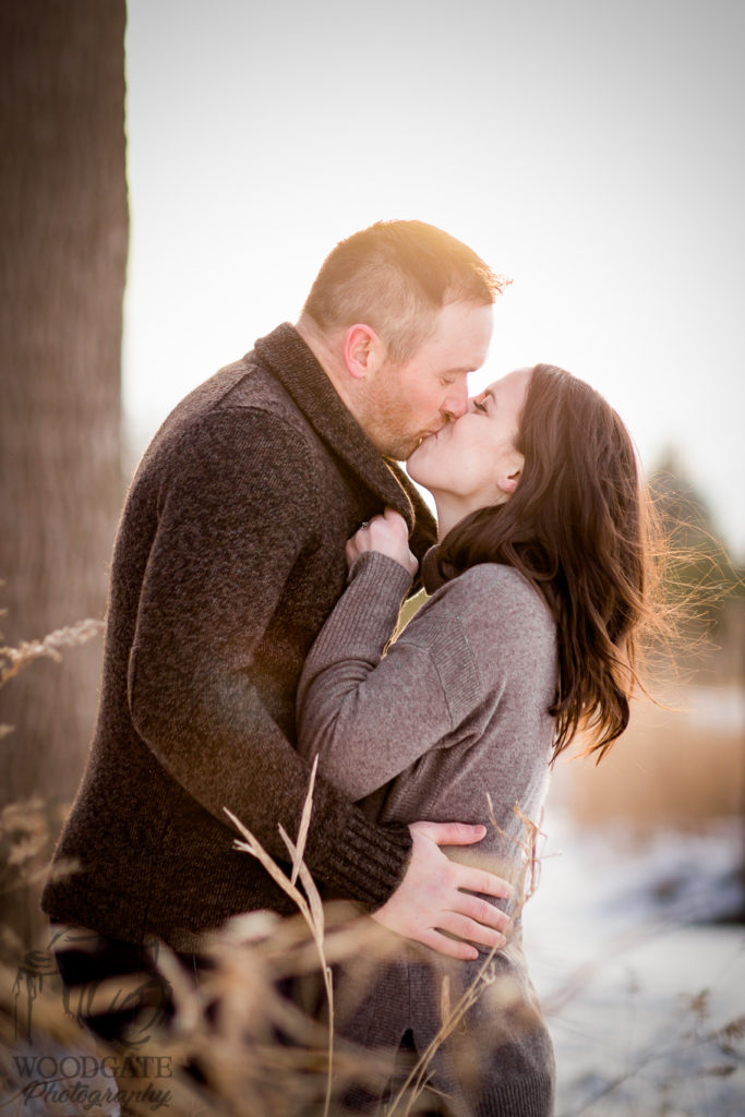 London Ontario Winter Engagement Photographer