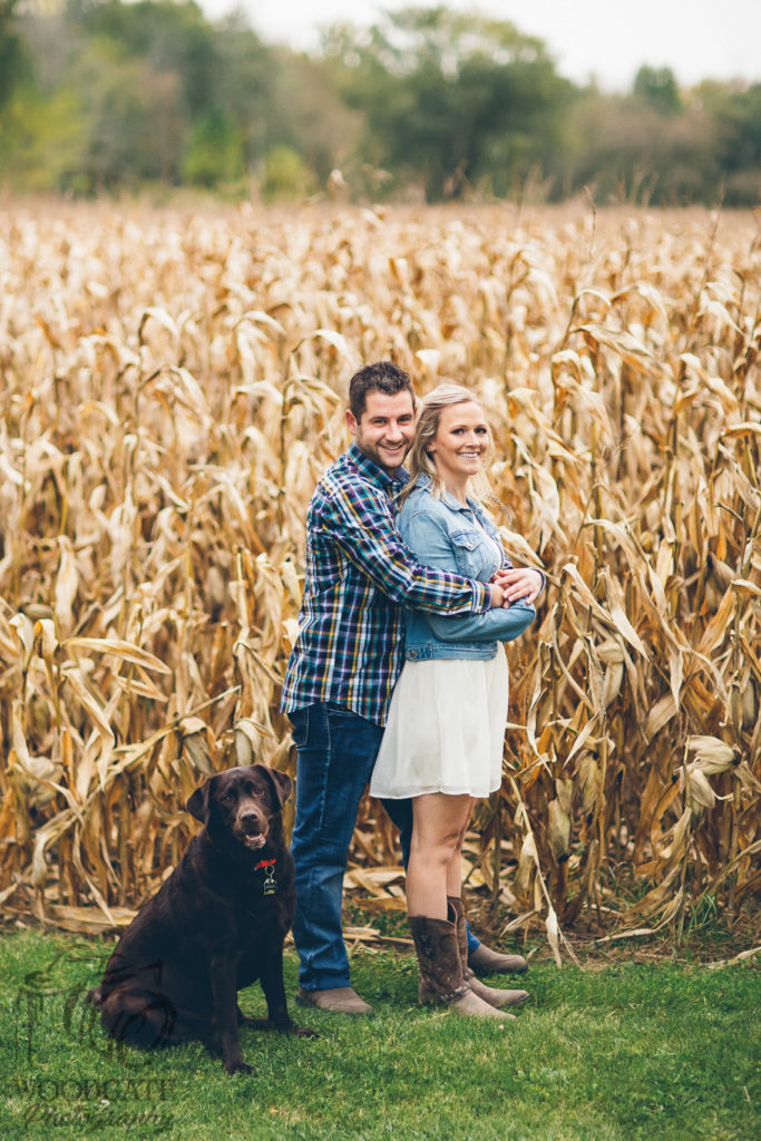 Farm engagement photography Exeter Ontario