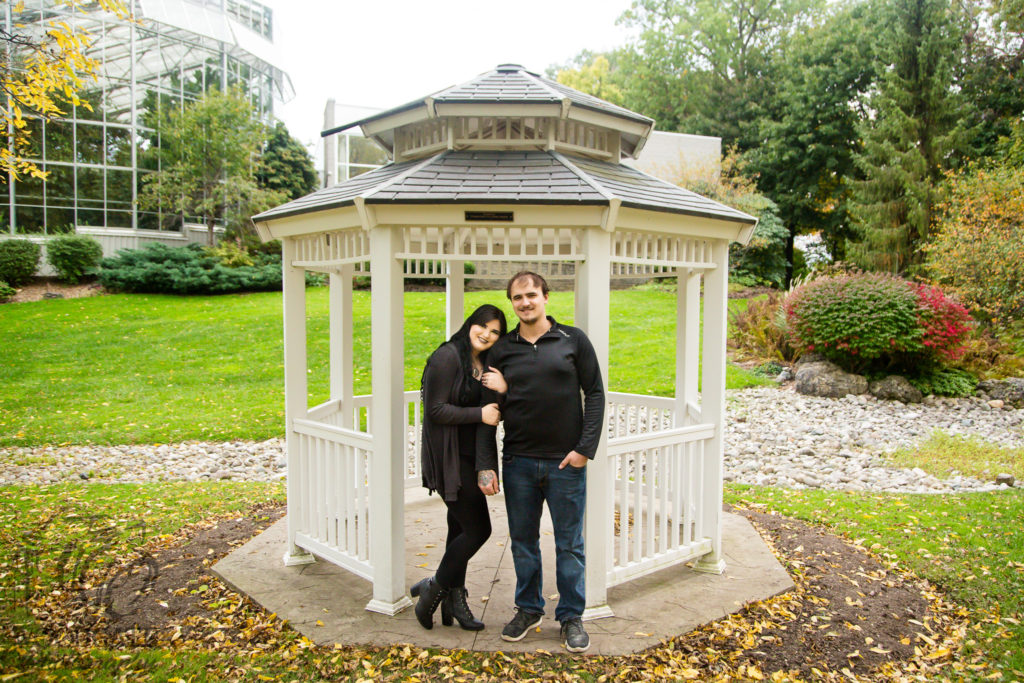 Fall Engagement Photographer Civic Gardens London Ontario