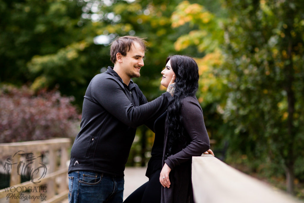 Fall Engagement Photographer Civic Gardens London Ontario