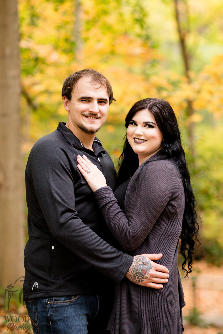 Fall Engagement Photographer Civic Gardens London Ontario