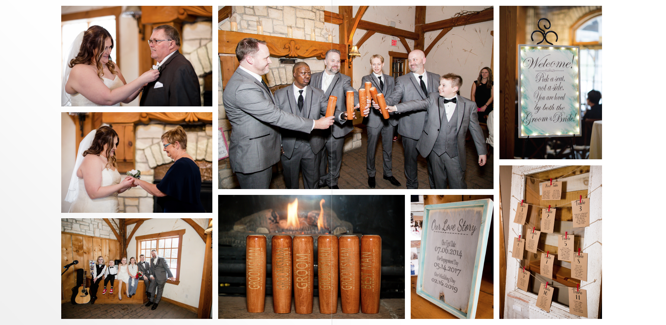 winter wedding Bellamere Winery