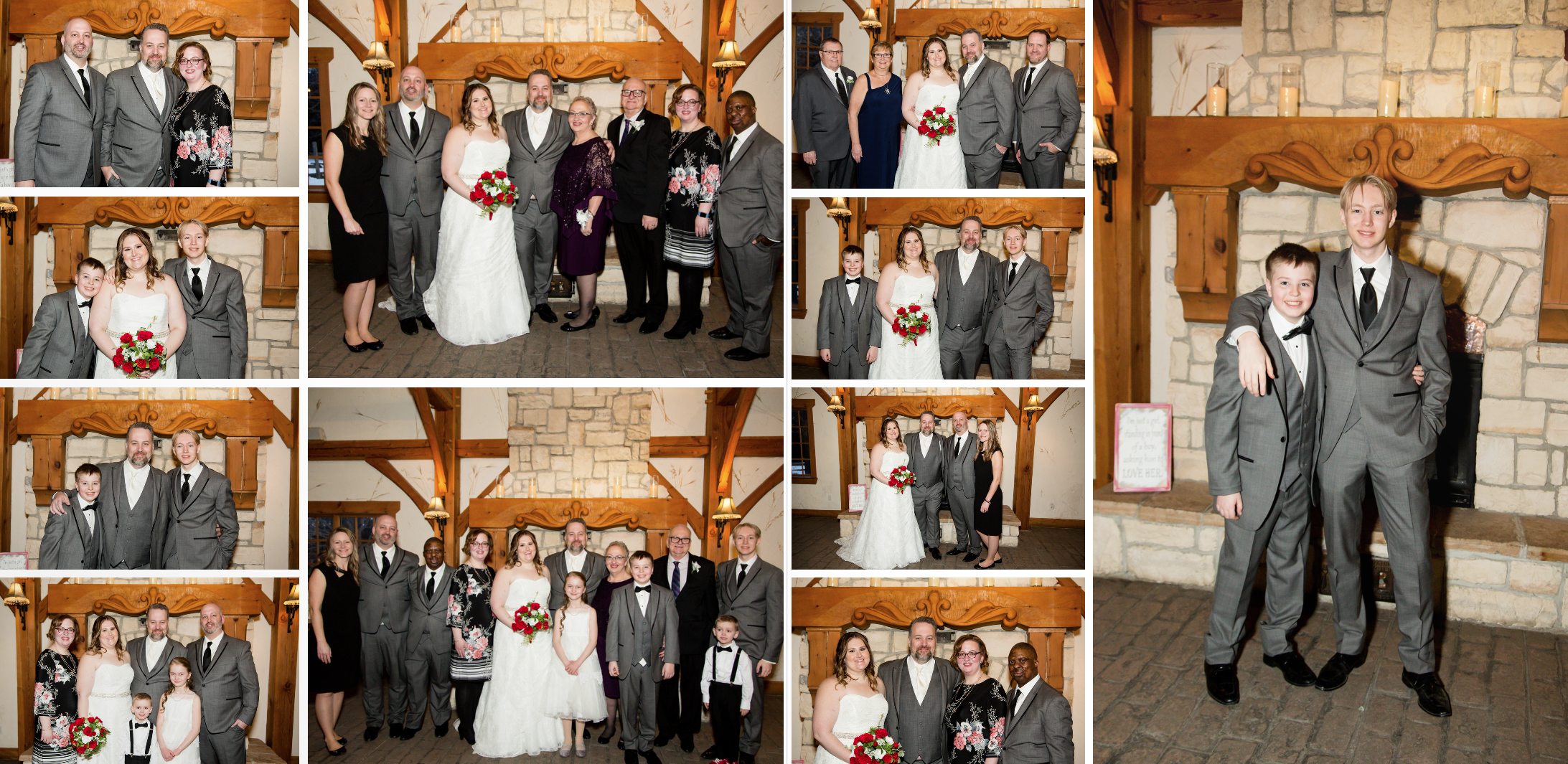 winter wedding Bellamere Winery