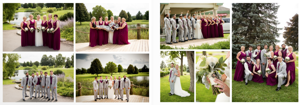 pineknot golf course wedding