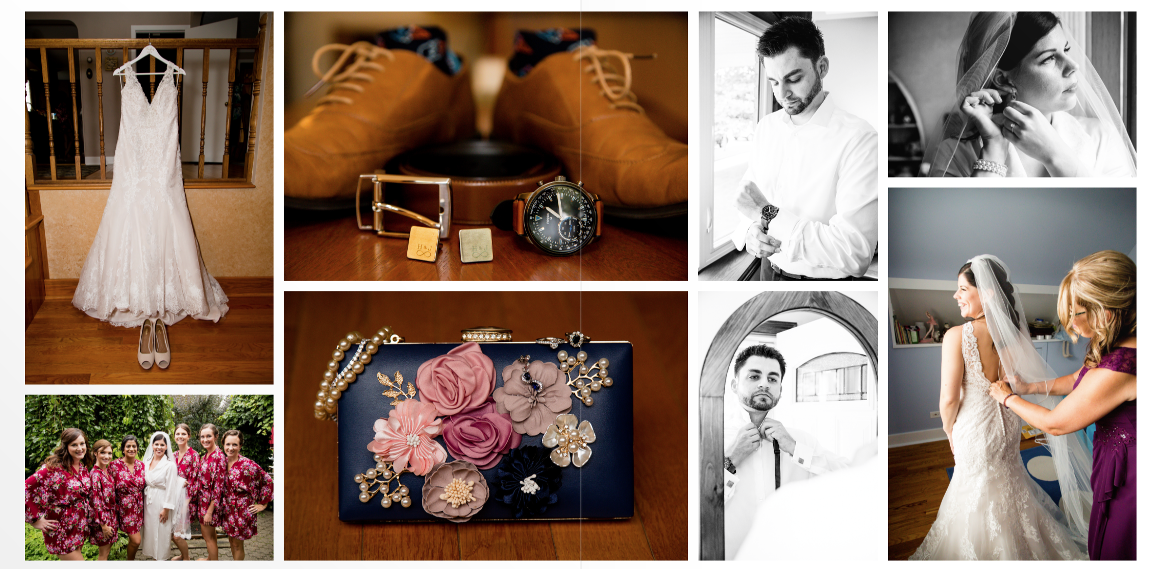 wedding preparation photography London Ontario