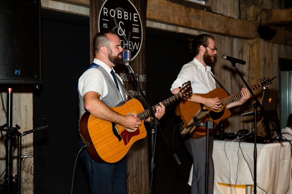 robbie and matthew wedding band