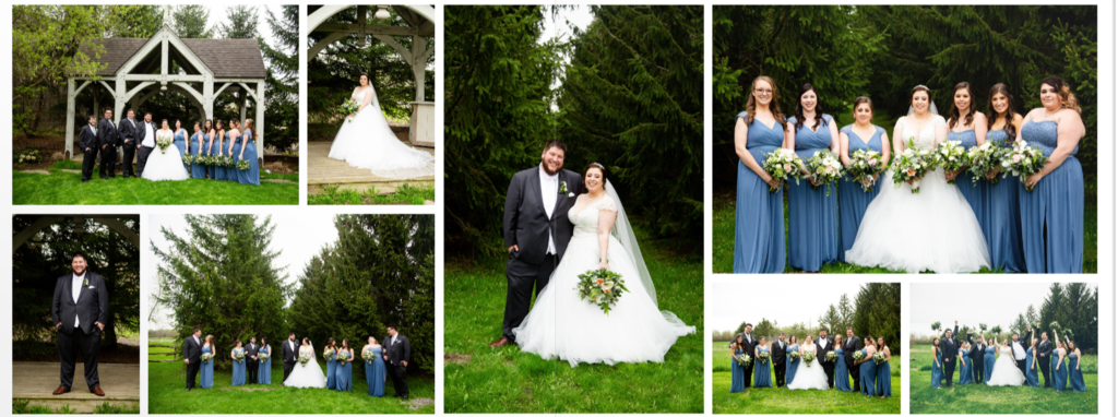 Spring wedding Bellamere Winery