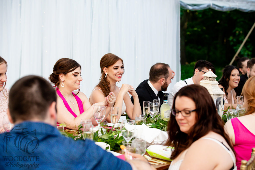 The Clearing Wedding Photography reception