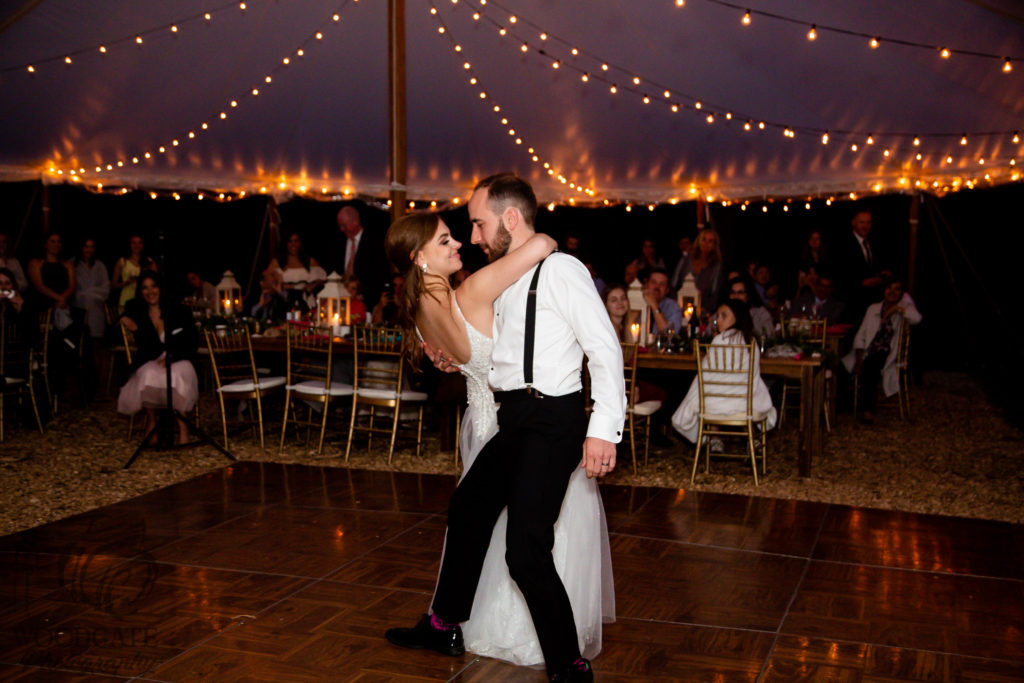 The Clearing Wedding Photography first dance