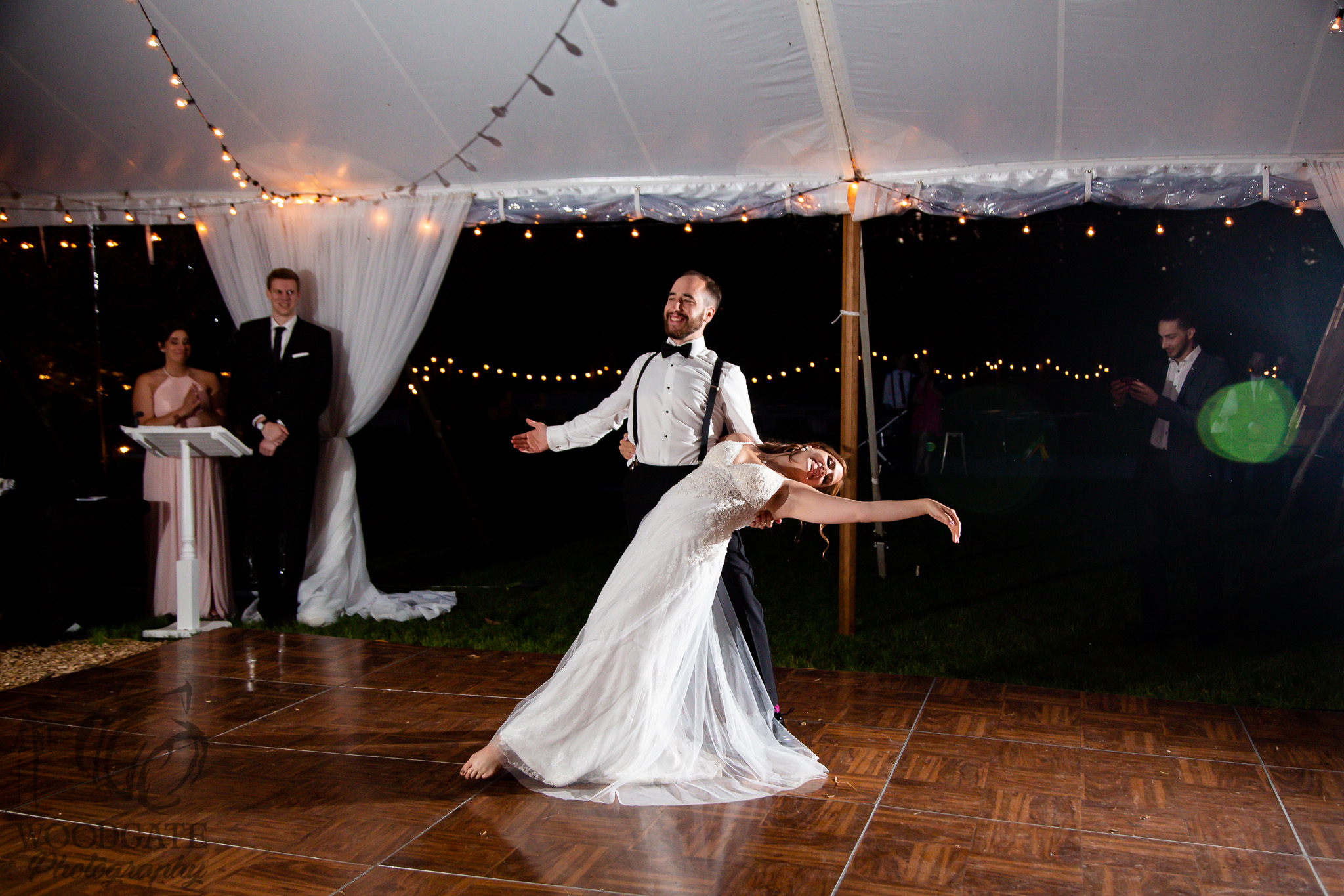 The Clearing Wedding Photography first dance