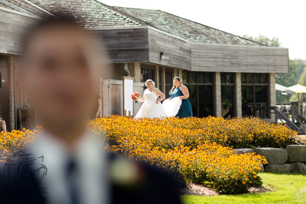 Westhaven golf course wedding first look