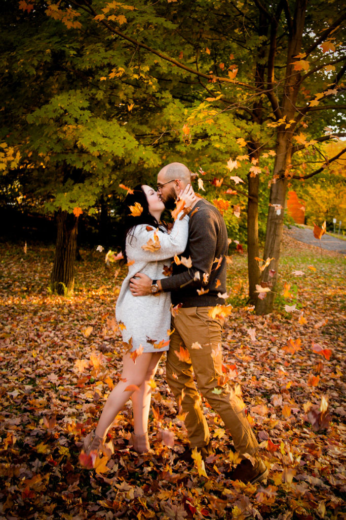 London Ontario fall engagement session