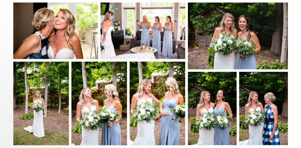 bride getting ready Wedding Photography Grand Bend 