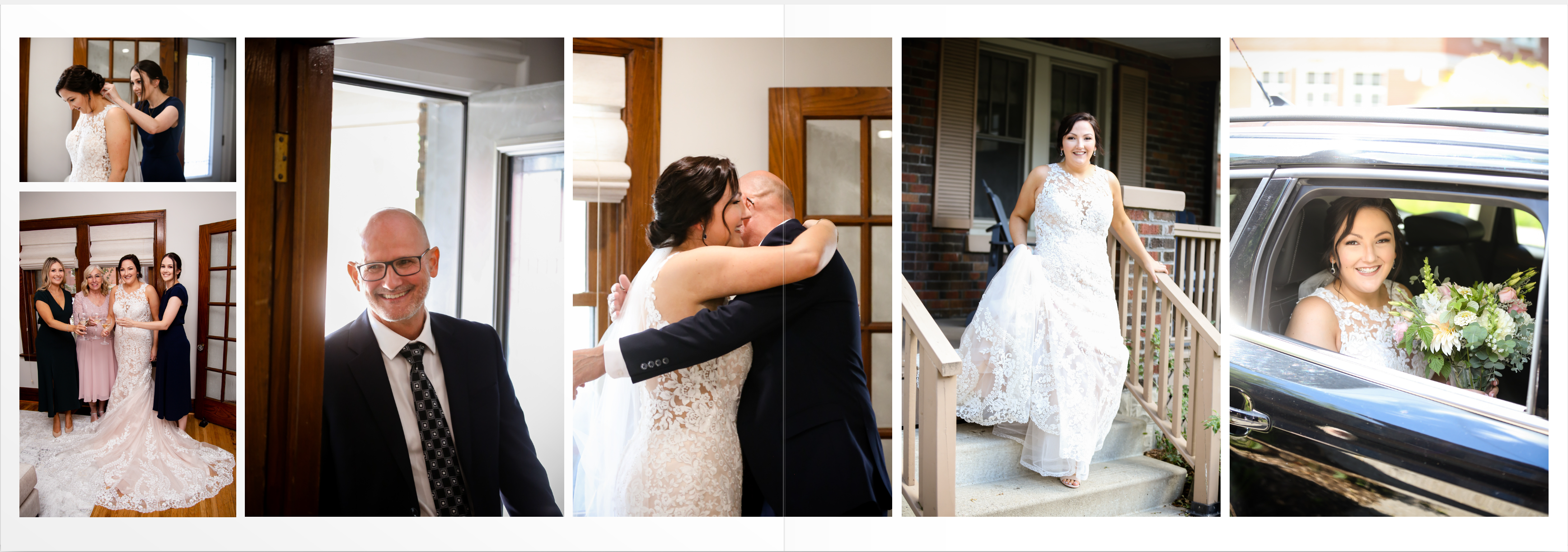 bride getting ready Small Backyard Wedding St Thomas Ontario