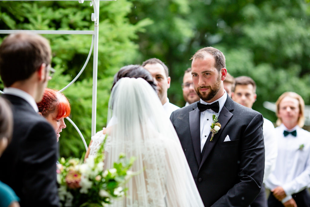 Backyard Covid wedding London Ontario