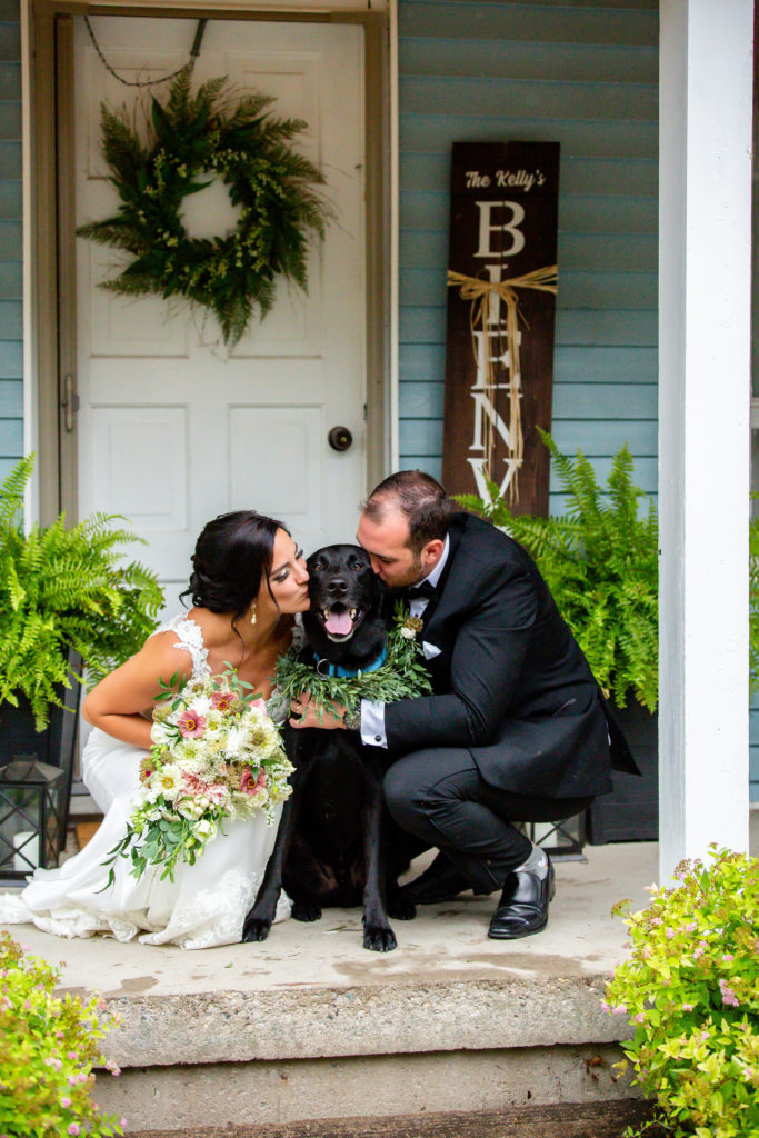 Backyard Covid wedding London Ontario