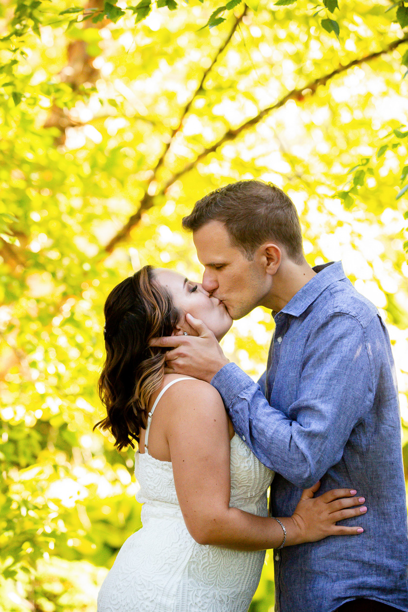 fall Small backyard wedding London Ontario