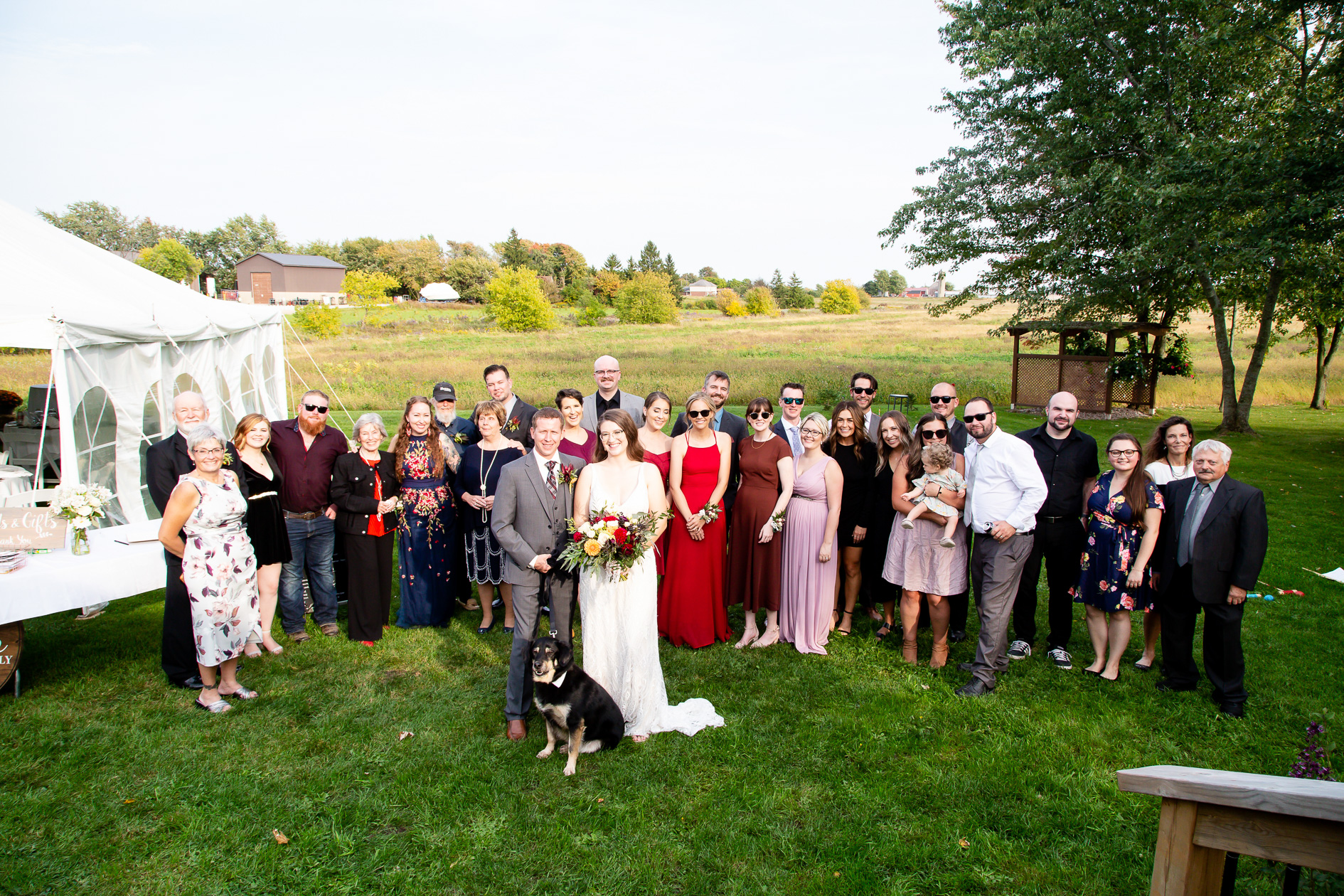 Backyard Wedding Photography Lucan Ontario