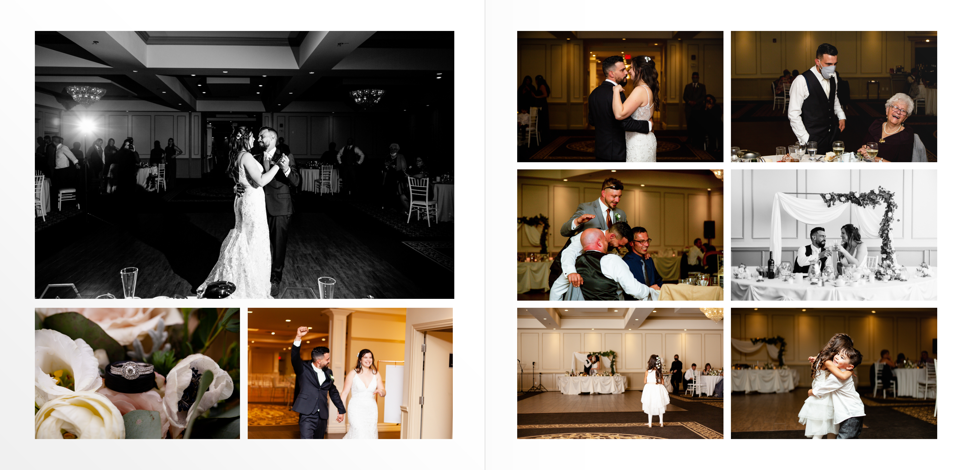 Wedding Photography Brookside Banquet Centre reception