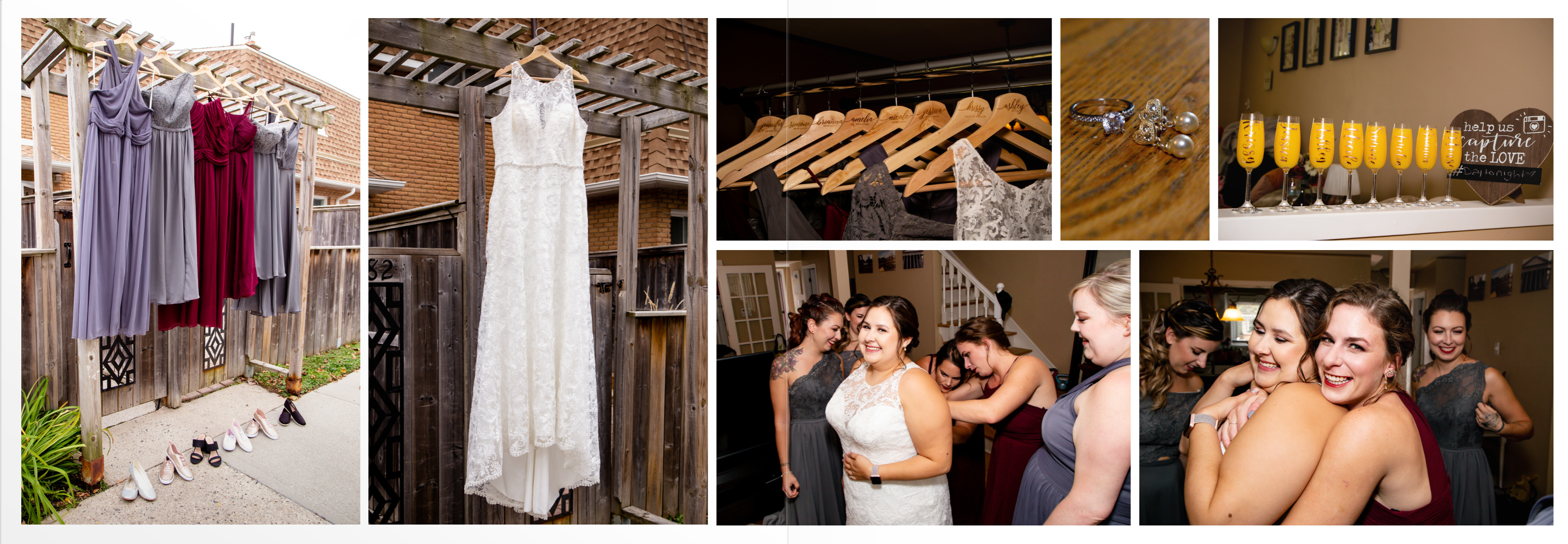 London Ontario backyard Wedding Photography