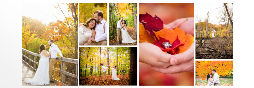 London Ontario backyard Wedding Photography fall