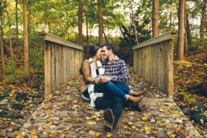 Engagement session Wonderland Gardens