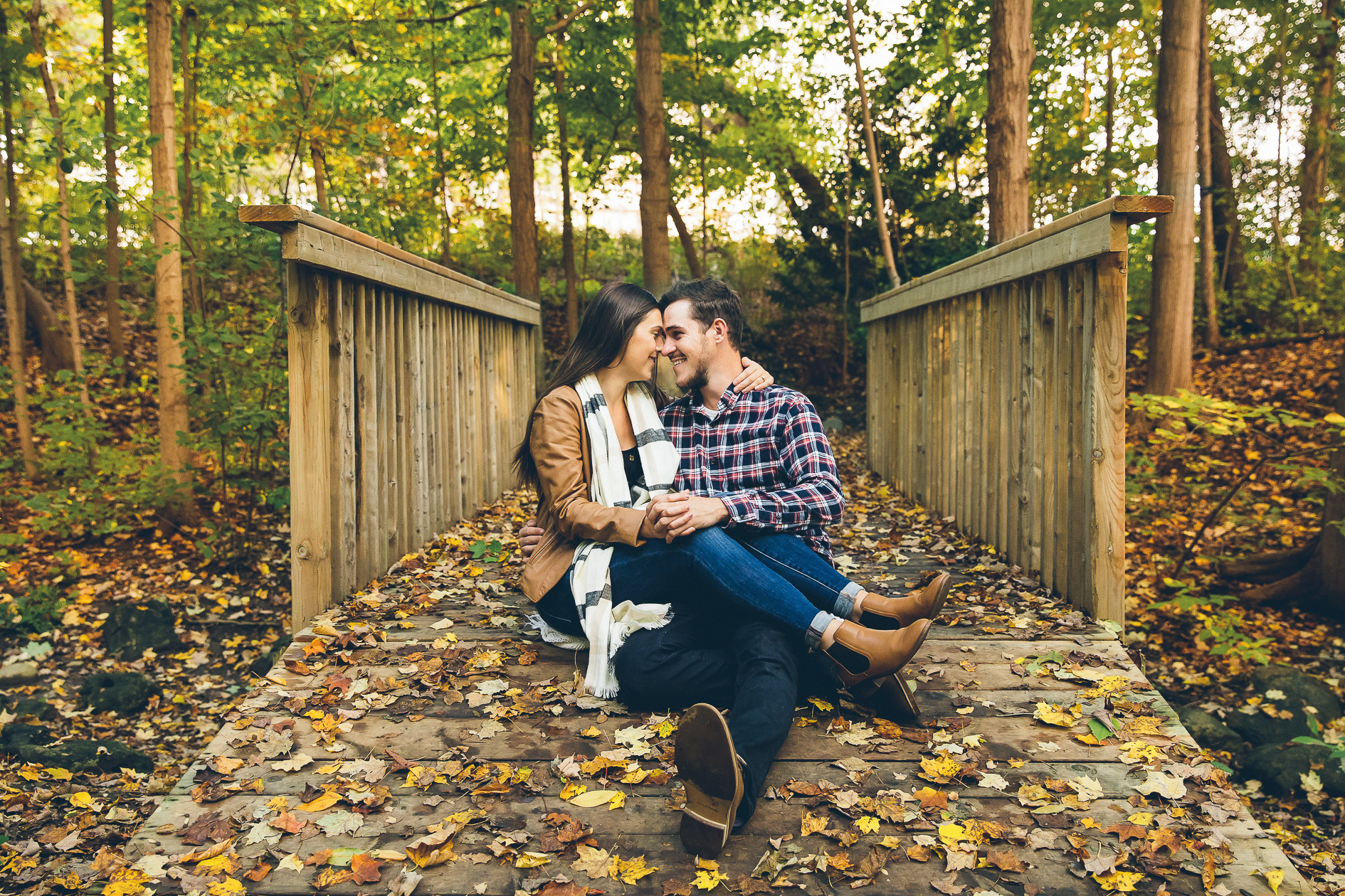 Engagement session Wonderland Gardens