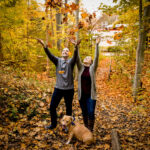 Wonderland Gardens Fall Engagement Photos