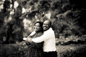 Fall engagement session at the Old Court House