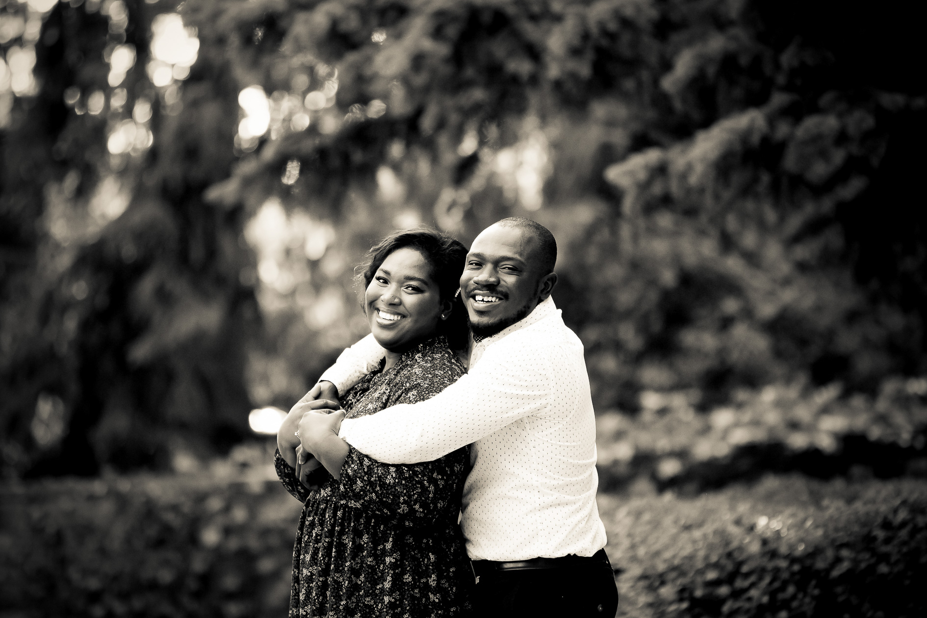 Fall engagement session at the Old Court House