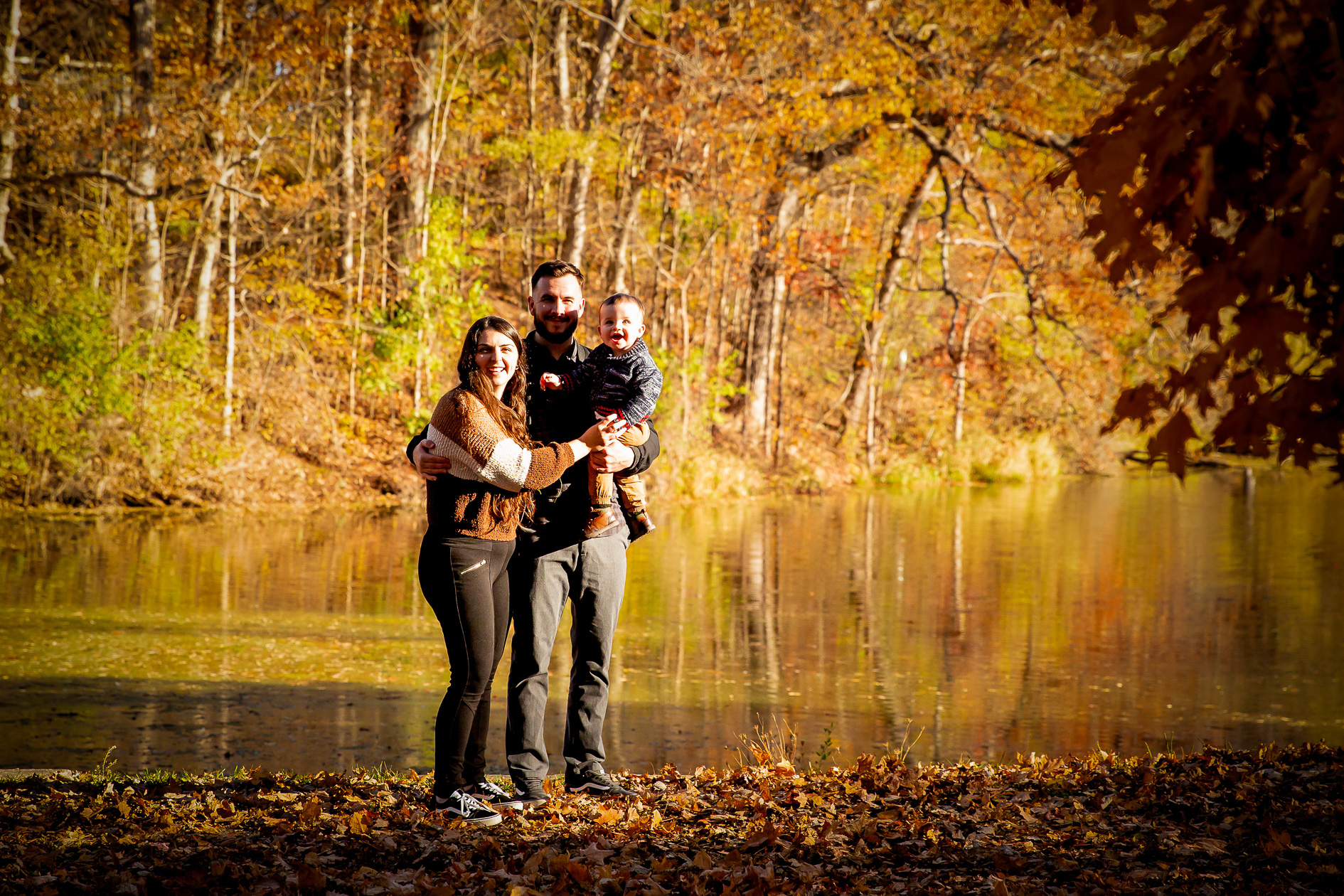 Mill Pond Engagement photos Dorchester Ontario