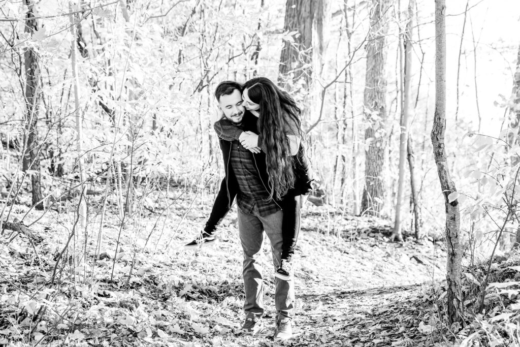 Mill Pond Engagement photos Dorchester Ontario