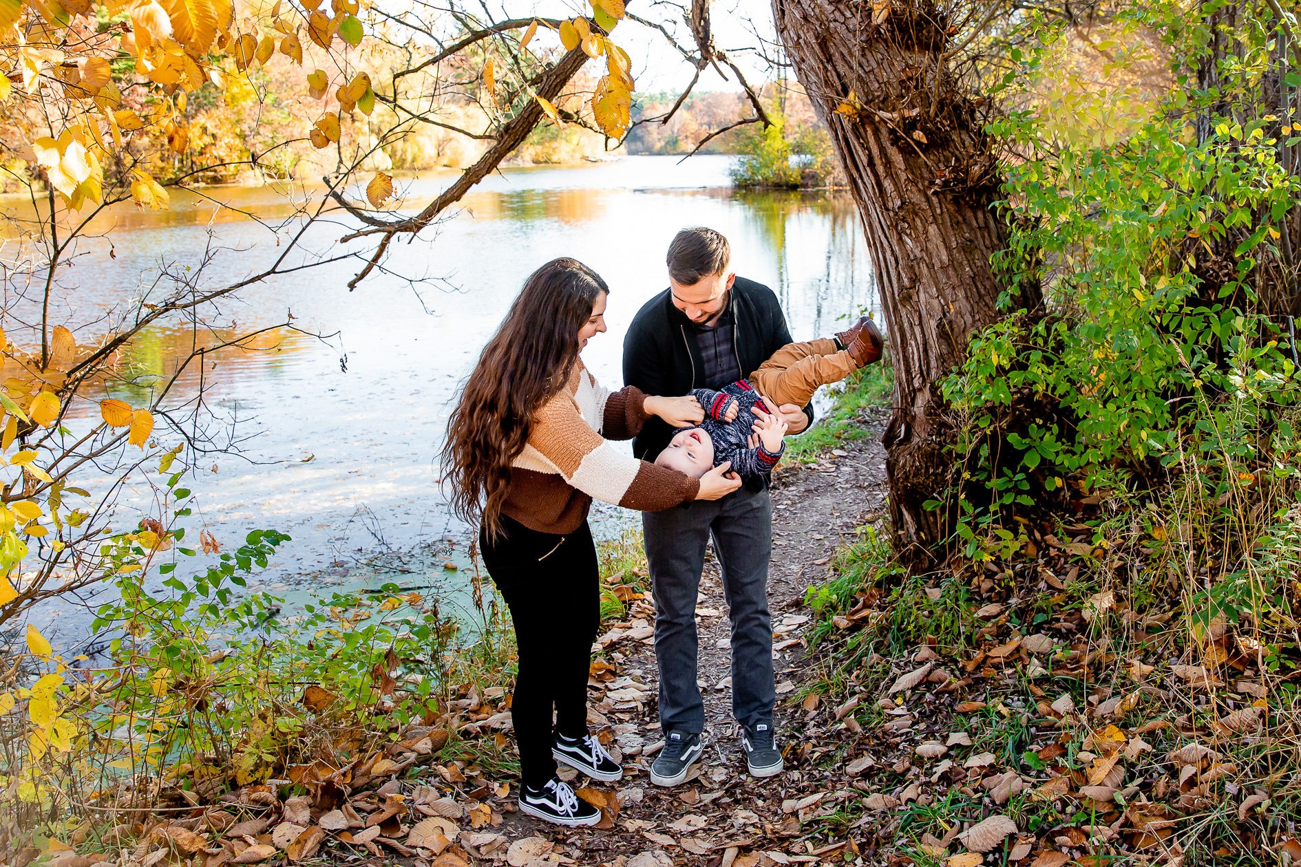 Mill Pond Engagement photos Dorchester Ontario